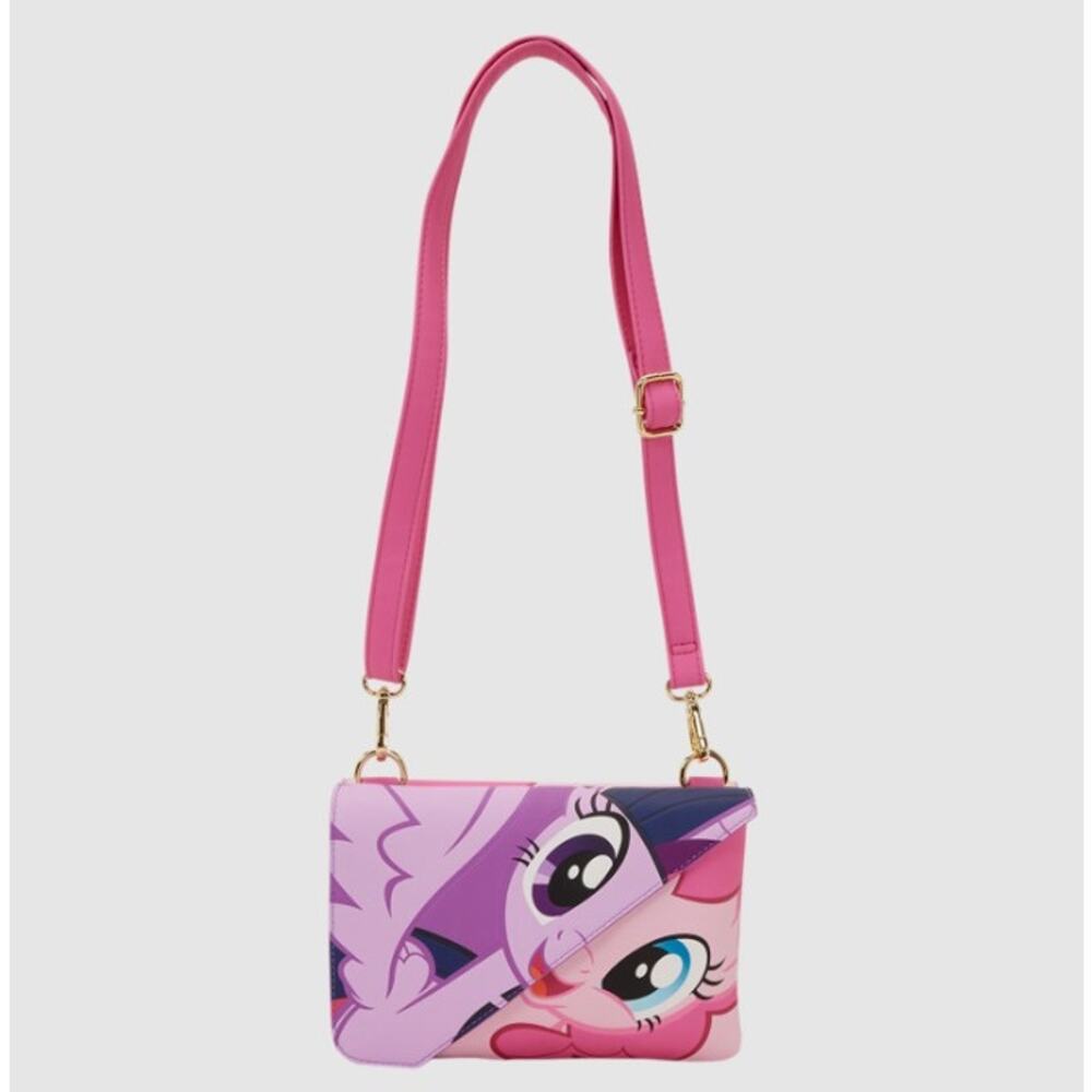 Loungefly My Little Pony Twilight Sparkle & Pinkie Pie Crossbody Bag | NWT